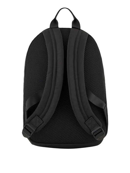 EA7 Ea7 Zaino Round Nero Black Gold Logo