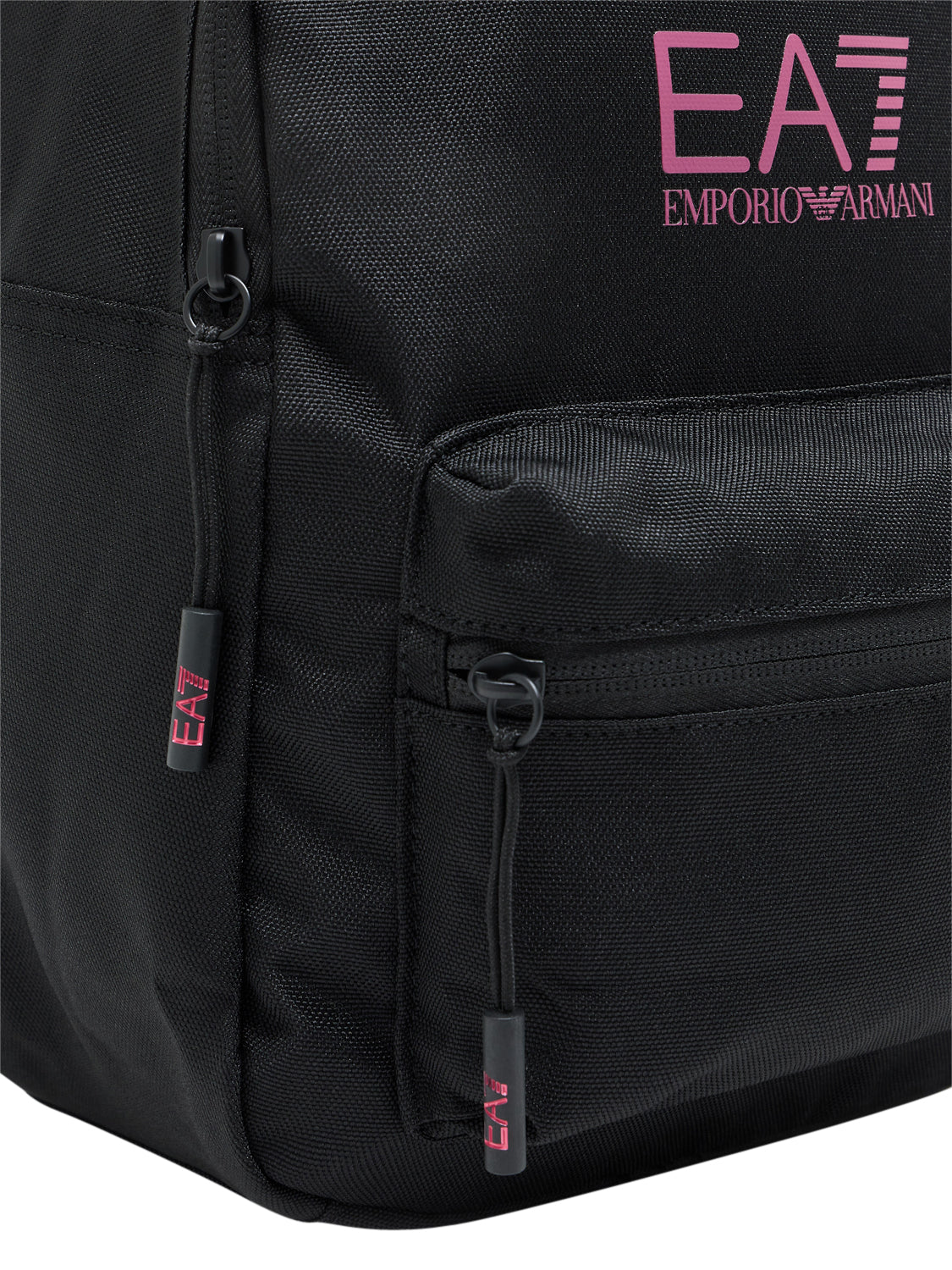 EA7 Zaino Ea7 Round Nero Nero/Pink Peacock