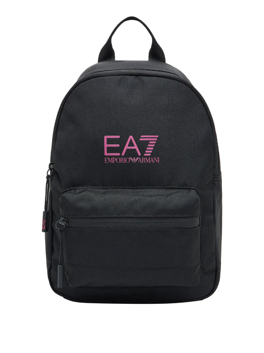 EA7 Zaino Ea7 Round Nero Nero/Pink Peacock