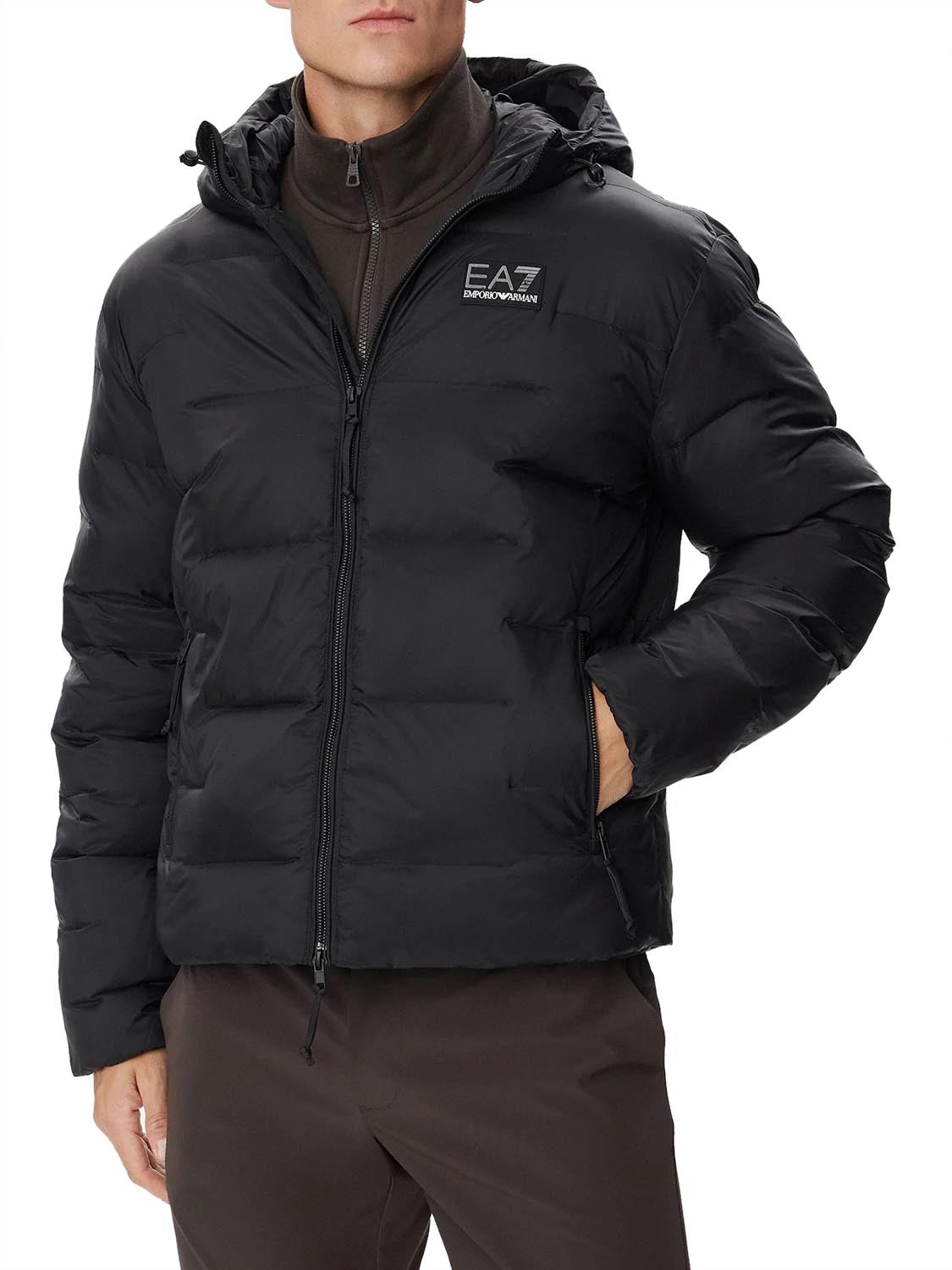 Ea7 Giubbotto Imbottito Mountain Polar EA7 Emporio Armani - Nero BLACK