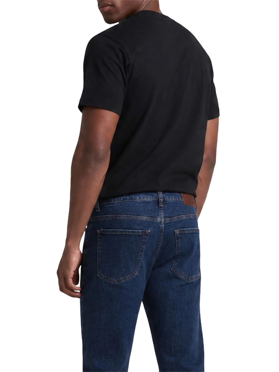 EA7 T-shirt Ea7 Visibility in jersey di cotone - Nero BLACK/WHITE
