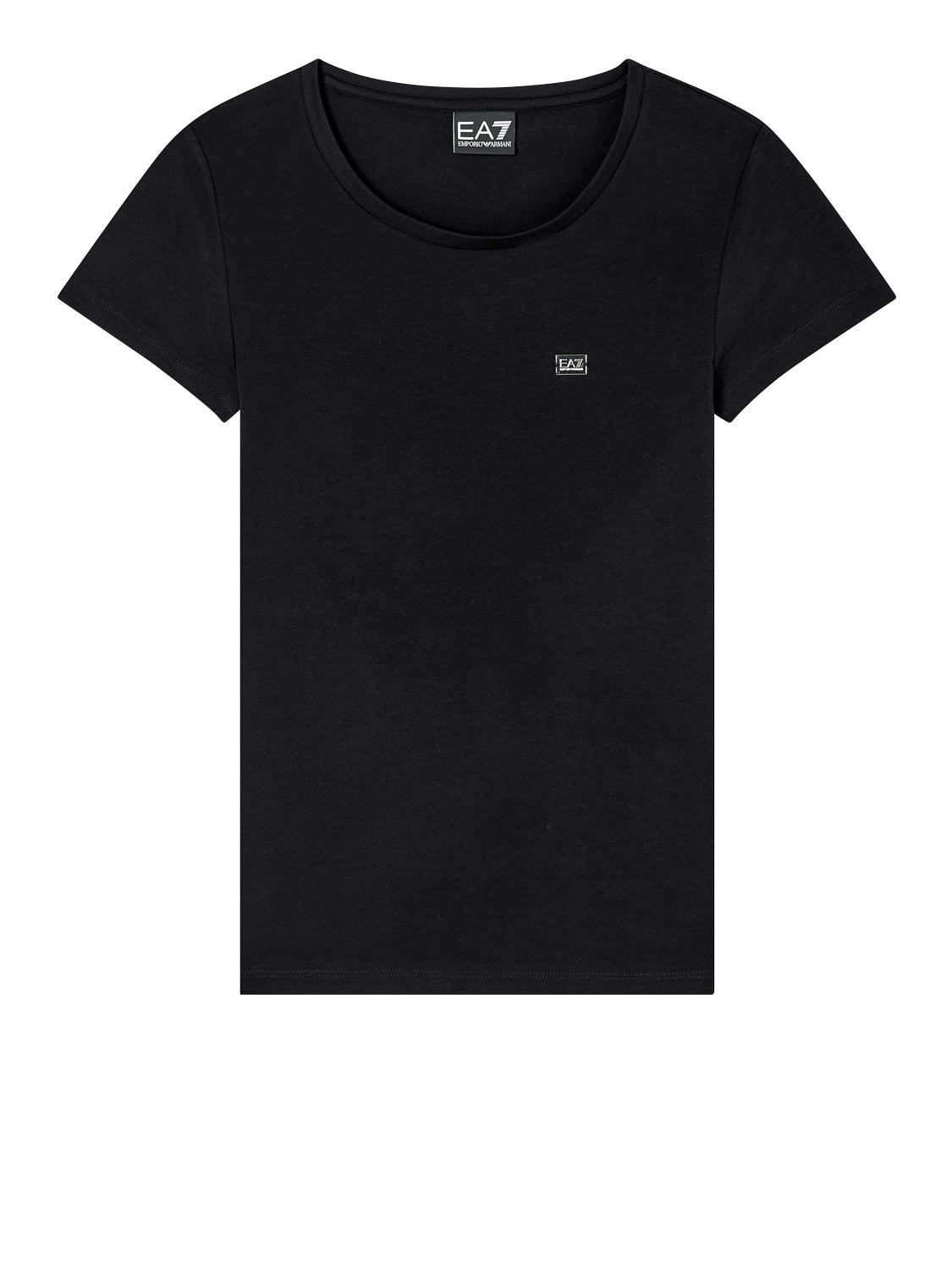 EA7 Tshirt Core Lady In Jersey Cotone EA7 - Nero BLACK