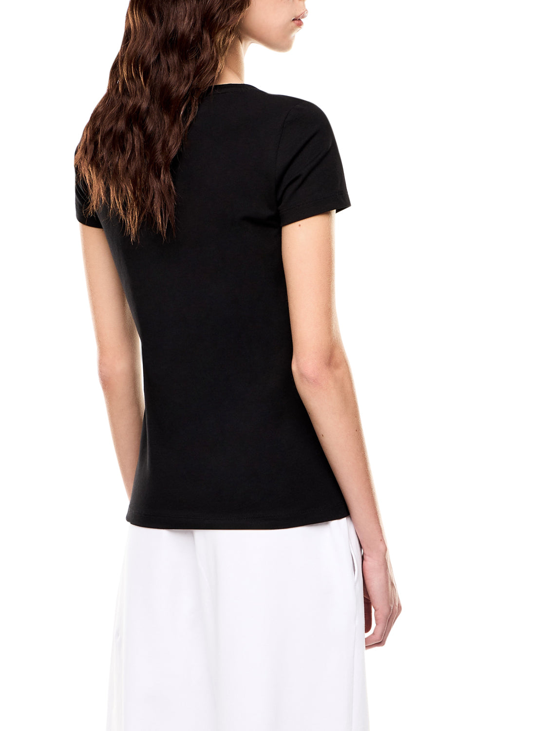 EA7 Tshirt Core Lady In Jersey Cotone EA7 - Nero BLACK