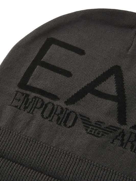 Ea7 Cappello Ea7 Logo Frontale Asphalt ASPHALT