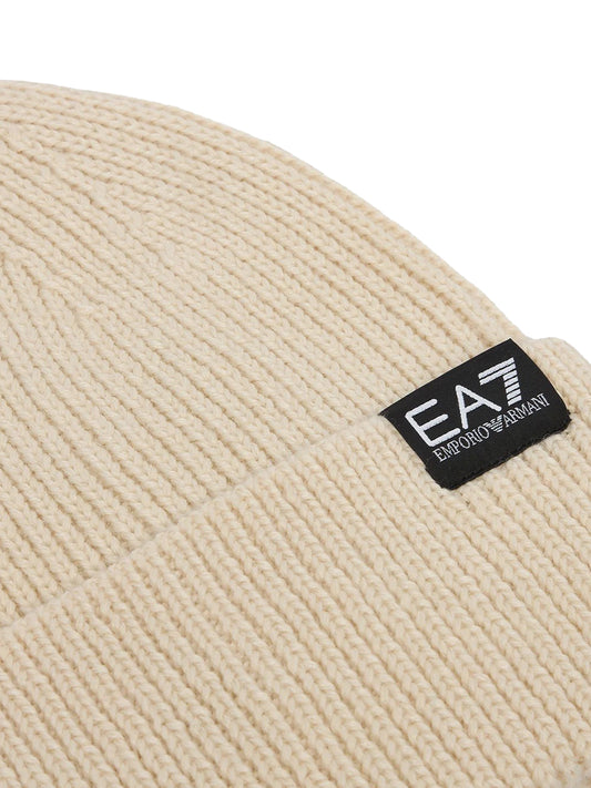 EA7 Cappello Beanie EA 7 - Almond Milk Almond Milk