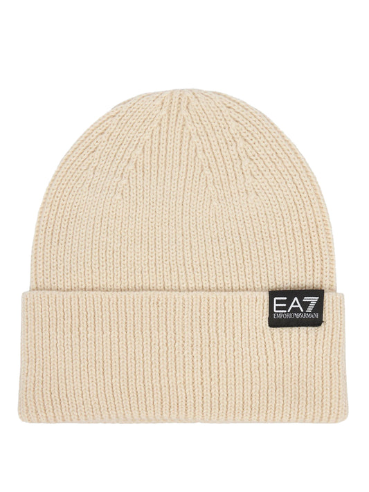 EA7 Cappello Beanie EA 7 - Almond Milk Almond Milk