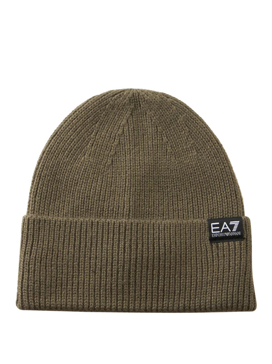Ea7 Cappello Ea7 Tinta Unita Khaki KALAMATA