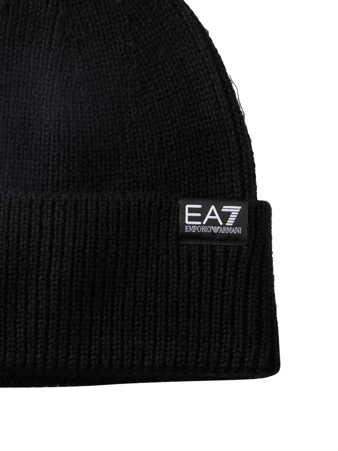 EA7 Berretto Ea7 Logo Frontale Nero BLACK