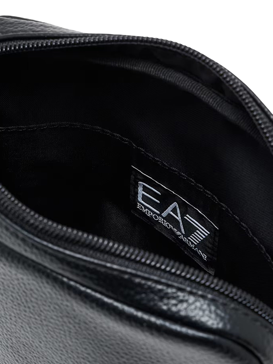 EA7 Borsa a Tracolla Effetto Pelle EA7 - Nero BLACK