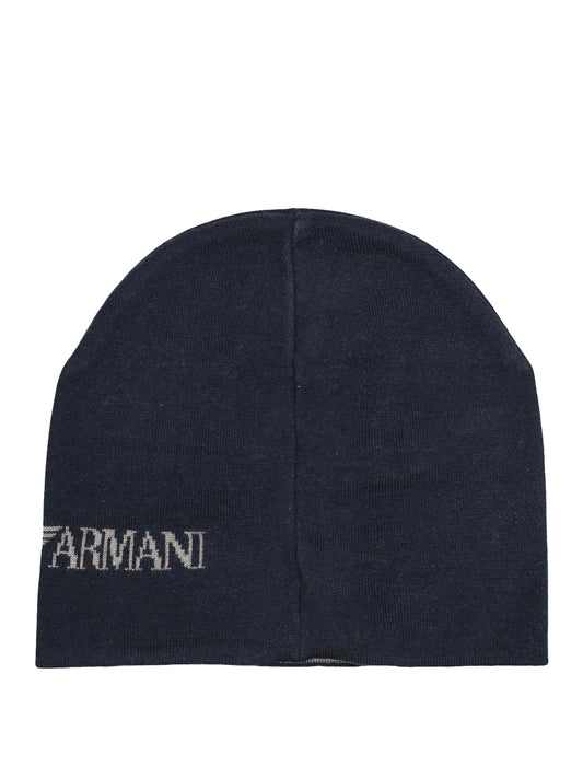 Ea7 Cappello Ea7 Tinta Unita Blu Armani Blue / Cloudb