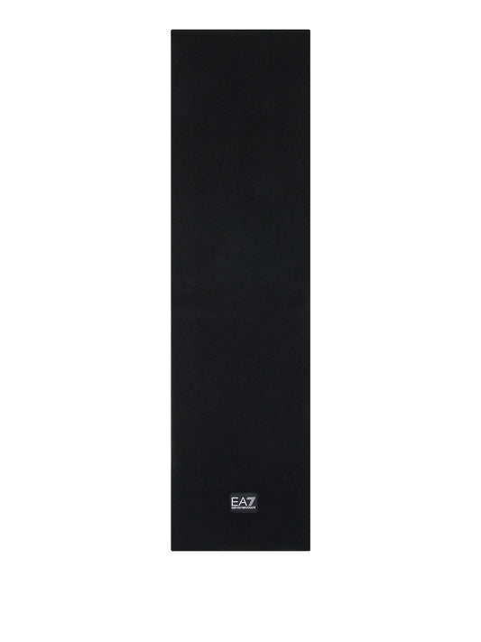 EA7 Sciarpa Ea7 Tinta Unita Nero BLACK
