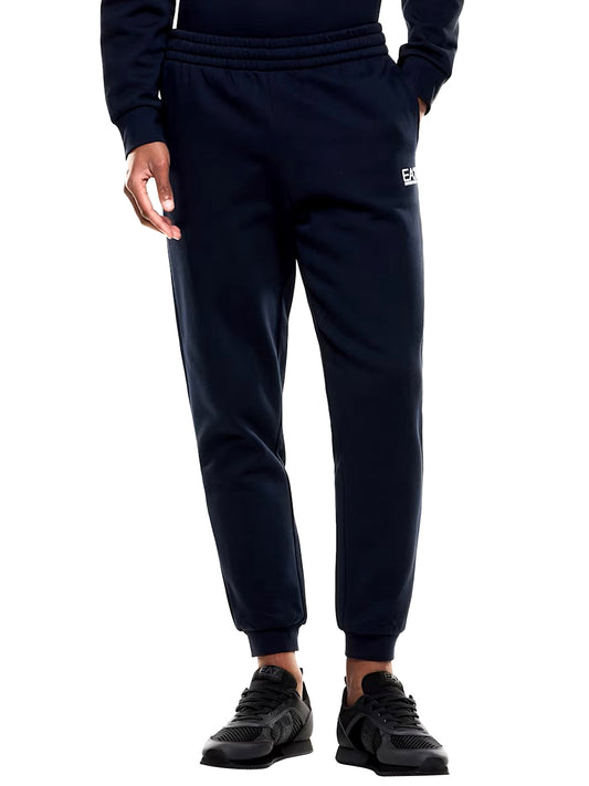 EA7 Pantaloni Core Identity regular fit jersey EA7 - Blu Armani Blue