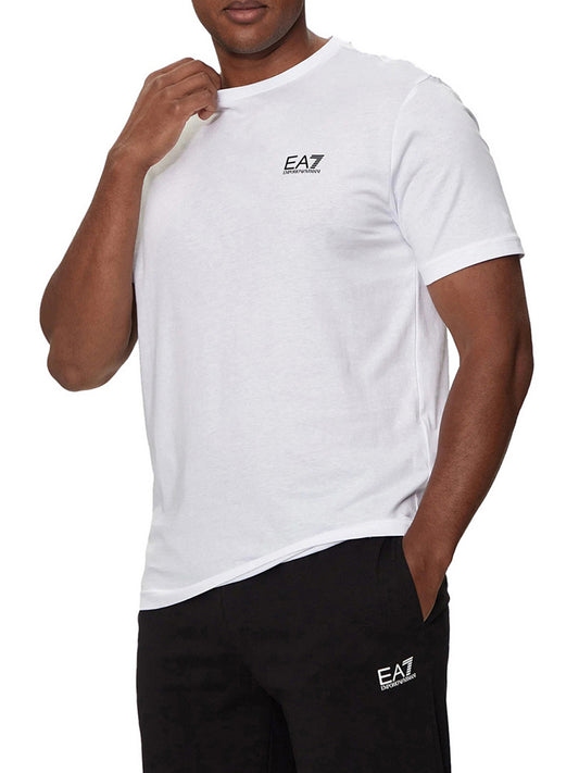 EA7 Ea7 T-Shirt Uomo Bianco WHITE