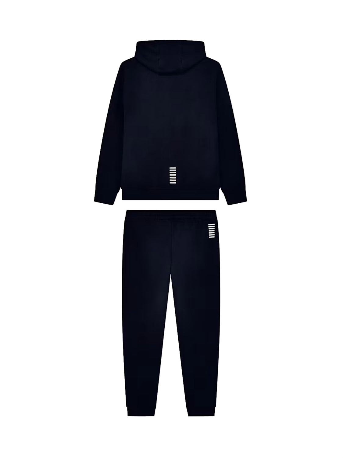 EA7 Tuta Con Cotone Con Cappuccio e Zip Core Identity EA7 - Blu Armani Blue