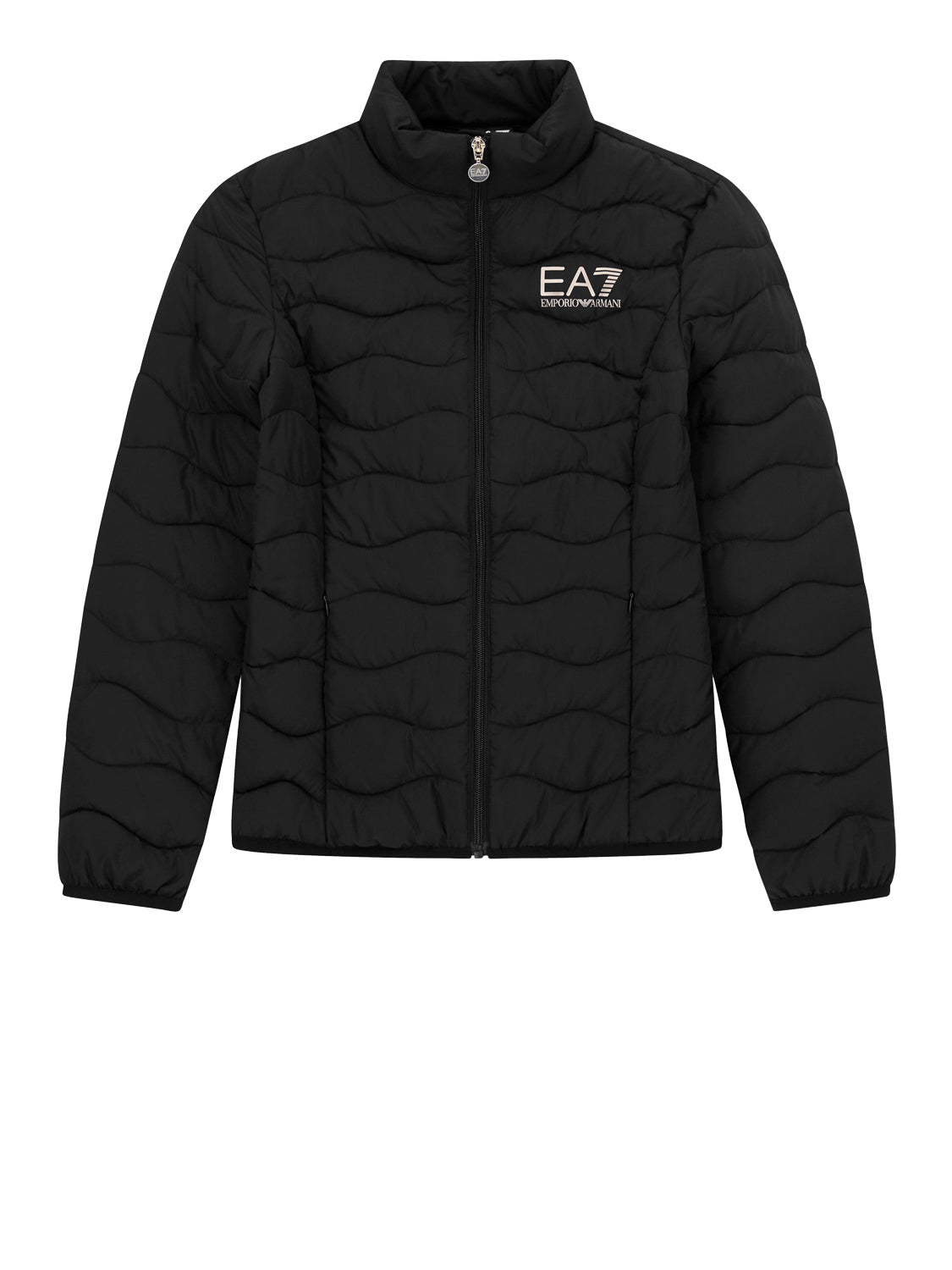 EA7 Giacca In Nylon Imbottita Core Lady Con Collo Montante EA7 - Nero BLACK