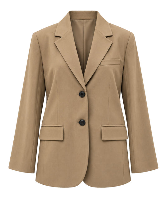 ELEH Blazer Due Bottoni Eleh - Verde Kaky Verde Kaky