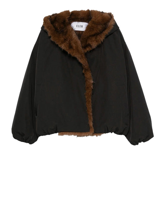 ELEH Bomber Con Pellicciotto Eleh - Nero Nero