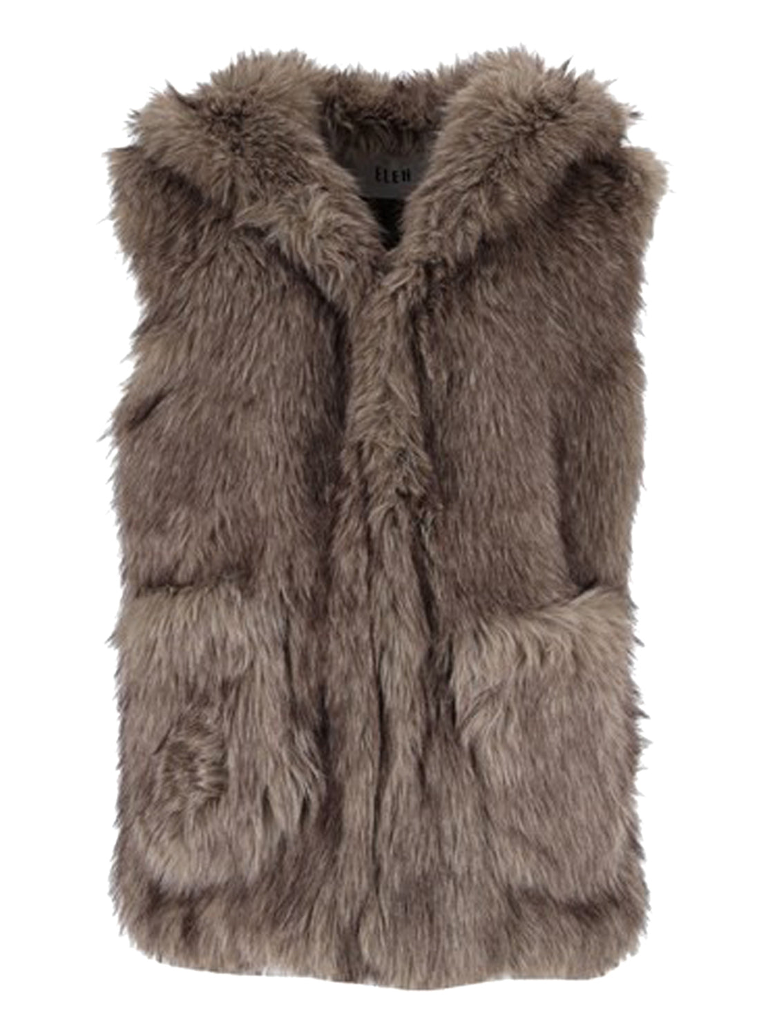 ELEH Gilet Pelliccia Eleh - Grigio Grigio