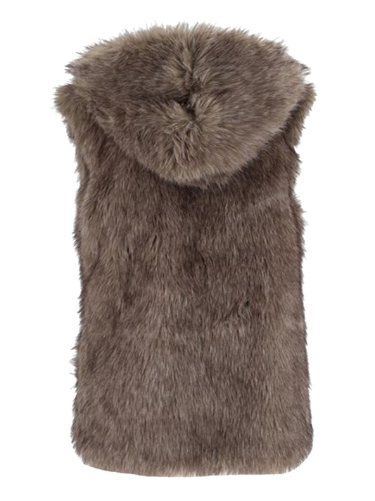 ELEH Gilet Pelliccia Eleh - Grigio Grigio