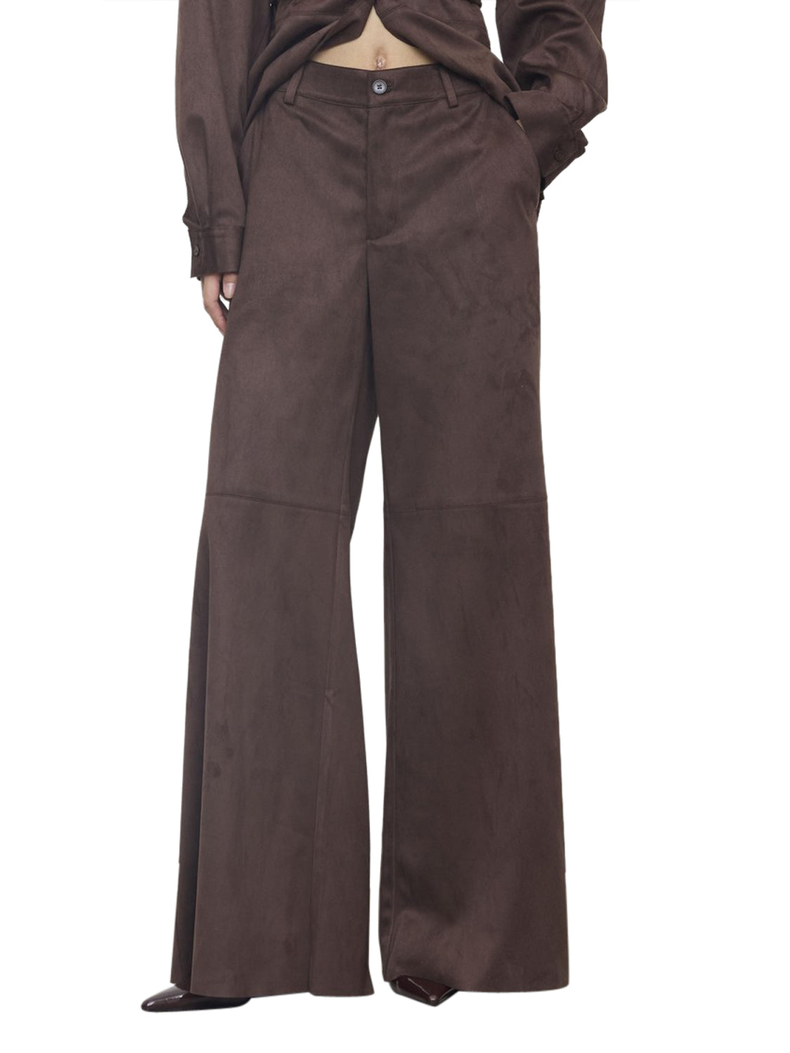 ELEH Eleh Pantalone In Tinta Unita Moro Moro
