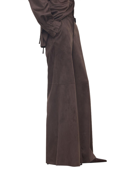 ELEH Eleh Pantalone In Tinta Unita Moro Moro