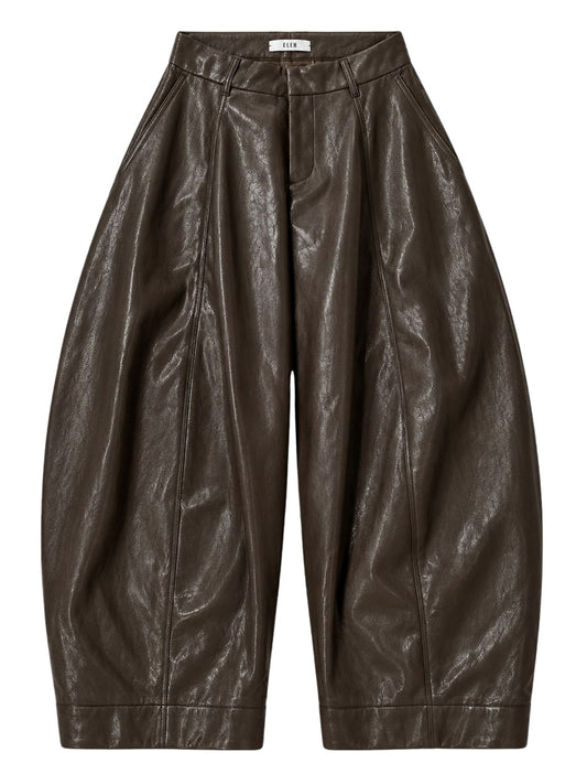 ELEH Pantalone Barrel Eleh - Fango Fango