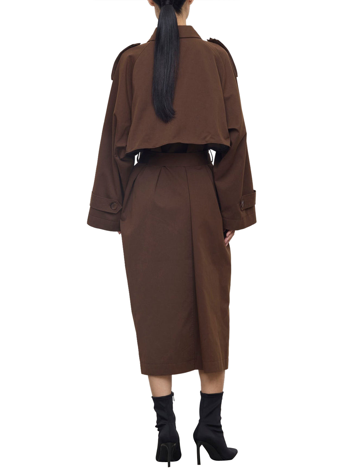 ELEH Cappotto Eleh - Marrone Marrone