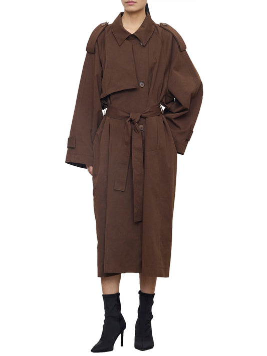 ELEH Cappotto Eleh - Marrone Marrone