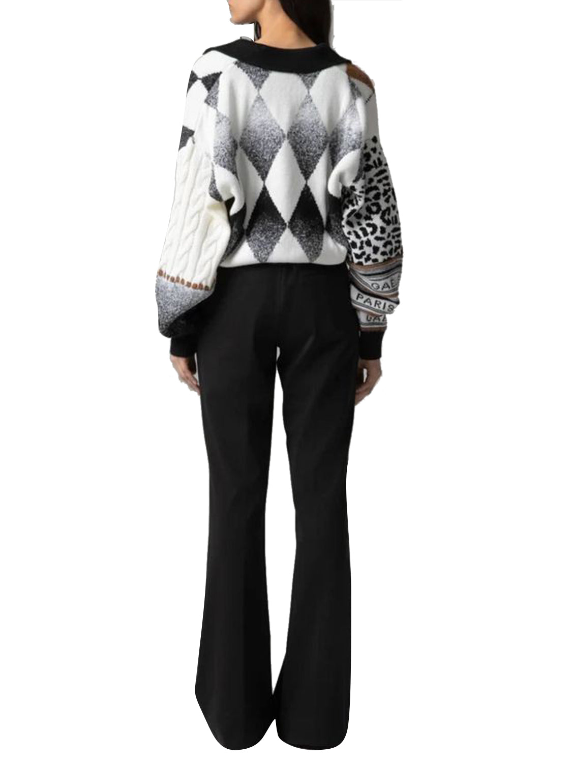 GAELLE PARIS Pullover Full Zip Manica Lunga Gaelle - Multi MULTI