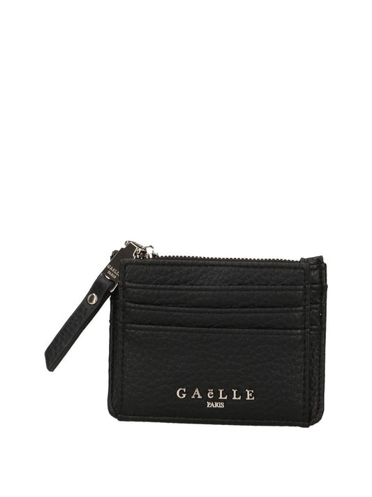 Gaelle Paris Porta Carte Gaelle Paris Essential Bottalato Nero Nero