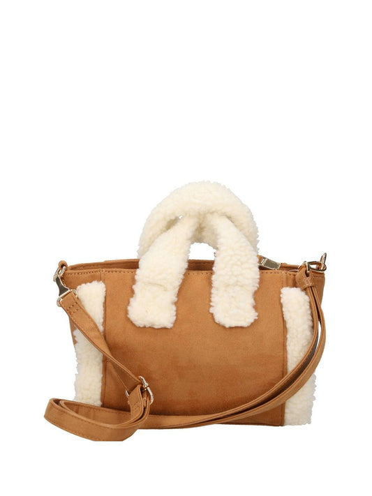 Gaelle Paris Borsa A Mano GAACW03291 Logo Frontale Sabbia Sabbia