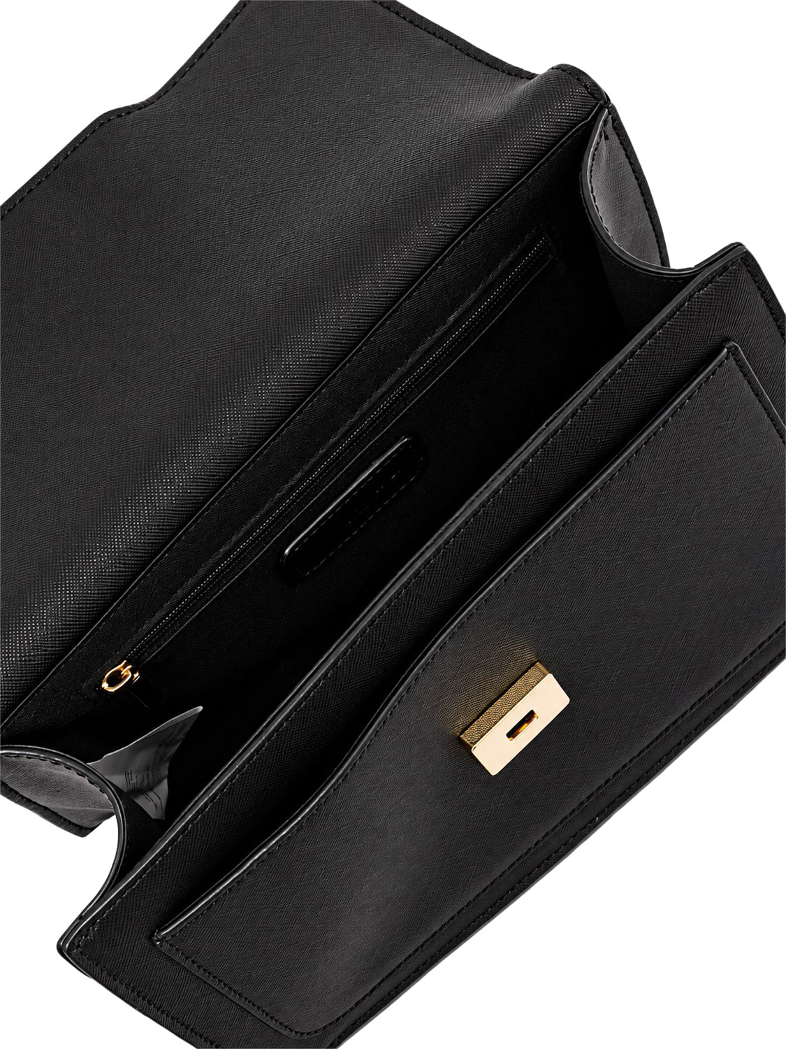 Gaelle Paris Borsa A Tracolla Gaelle Paris Saffiano Nero Nero