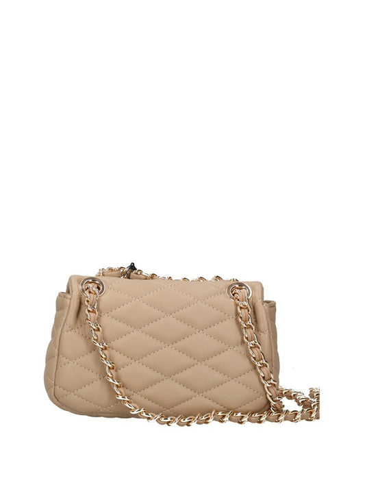 Gaelle Paris Borsa A Tracolla Gaelle Paris Logo Frontale Sabbia Sabbia