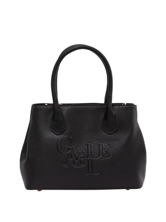 Gaelle Paris Borsa A Mano Gaelle Paris Logo Frontale Nero Nero