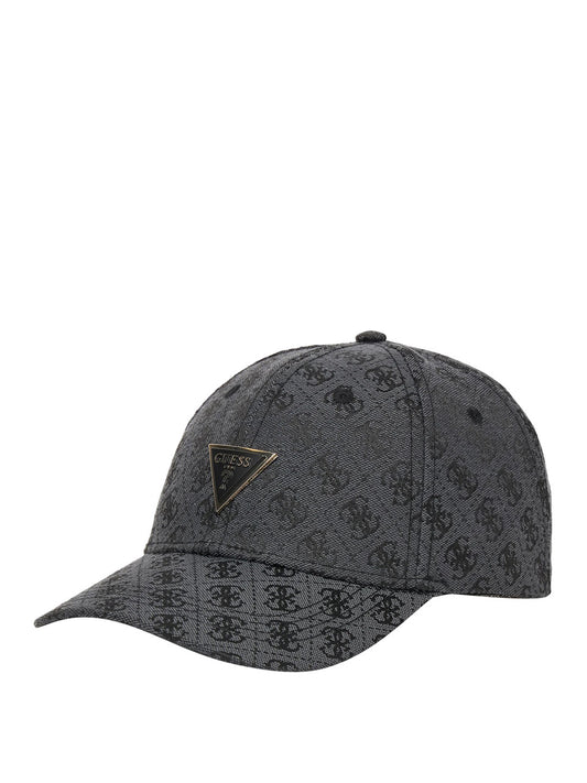 GUESS 1 USCITA Cappello Guess Katya 4G logo - Nero Coal Logo