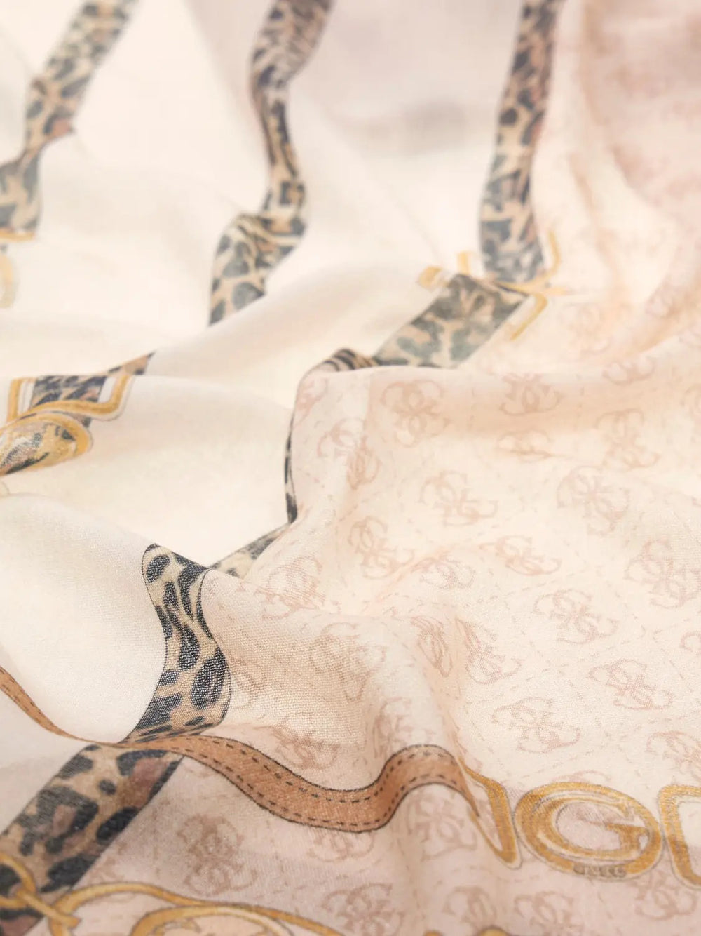 GUESS 1 USCITA Guess Sciarpa Printed 70X180 - Taupe Light Taupe