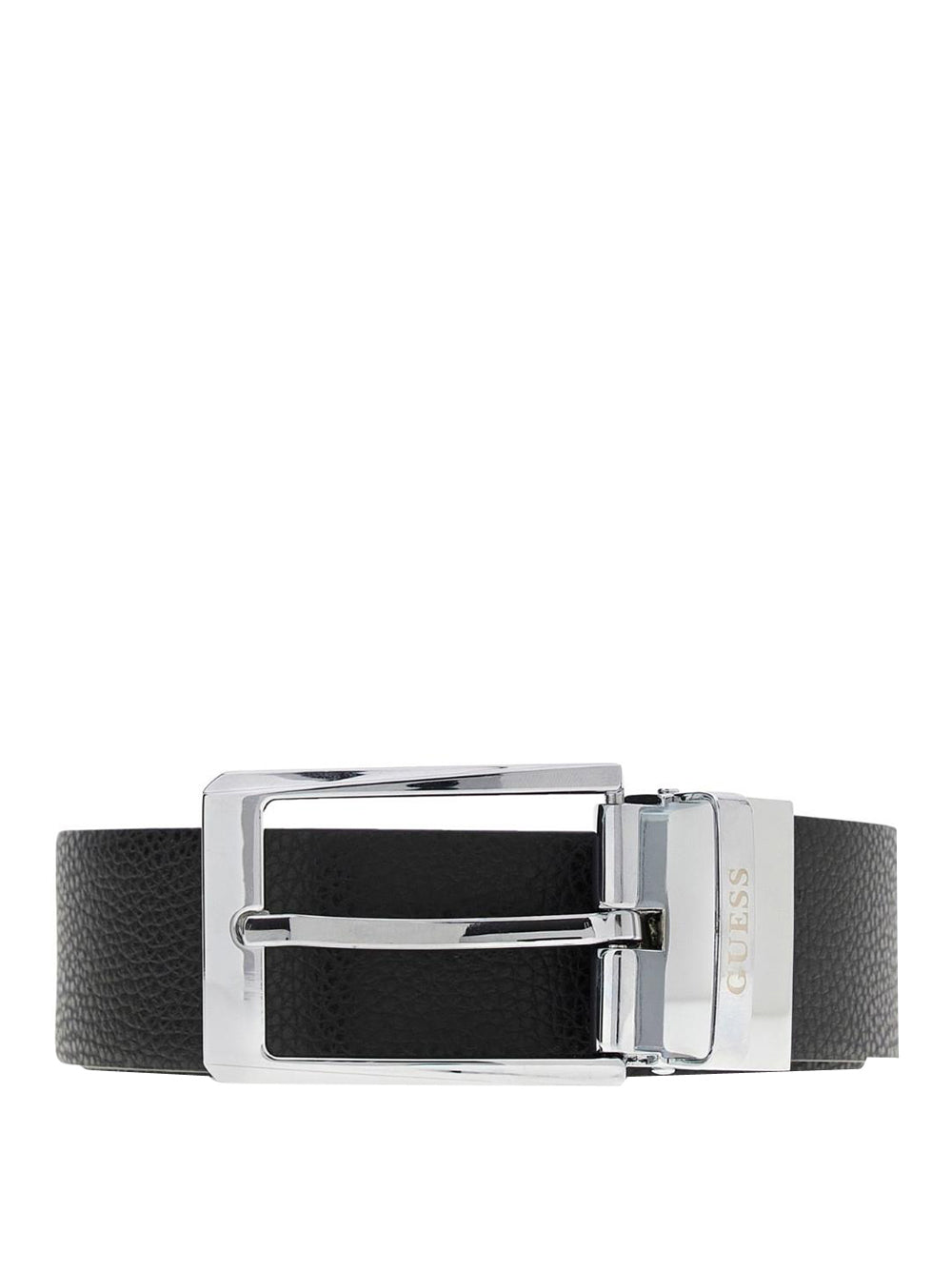 GUESS 1 USCITA Guess Cintura In Vera Pelle - Nero BLACK