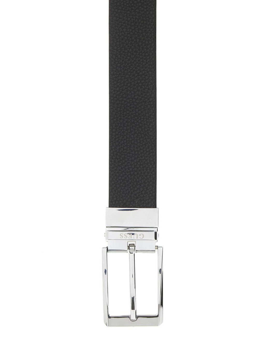 GUESS 1 USCITA Guess Cintura In Vera Pelle - Nero BLACK