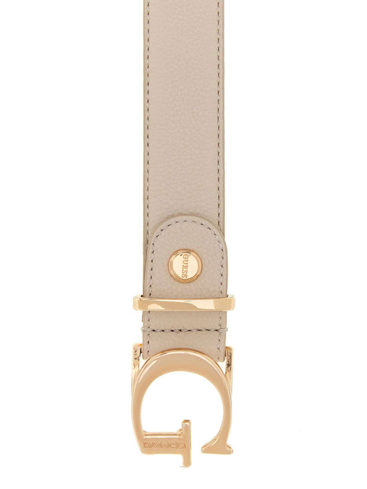 GUESS 1 USCITA Cintura Devon Adj & Nt Rev H30 Taupe Light Taupe
