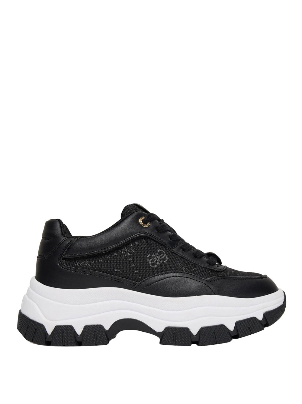 GUESS 1 USCITA Guess Sneakers Runner Berrett 4G Logo Peony - Black BLACK