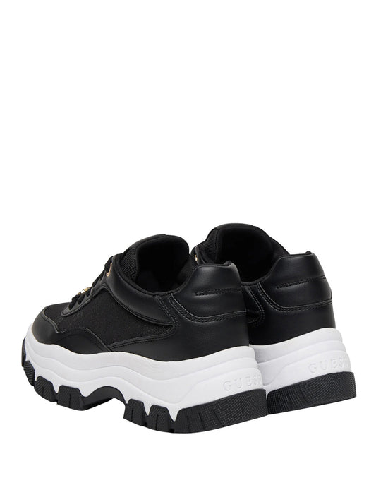 GUESS 1 USCITA Guess Sneakers Runner Berrett 4G Logo Peony - Black BLACK