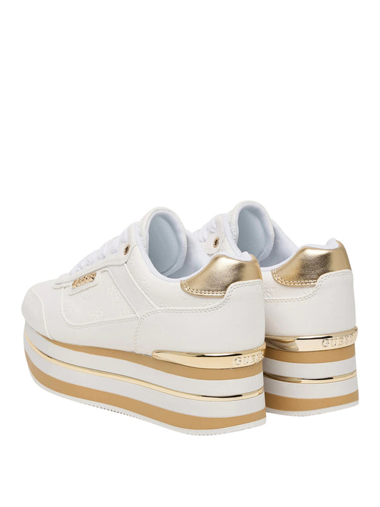 GUESS 1 USCITA Guess Sneakers Hansin4 - White Platino White Platino