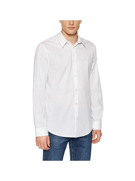 GUESS 1 USCITA Guess Camicia Uomo White - Bianco Pure white