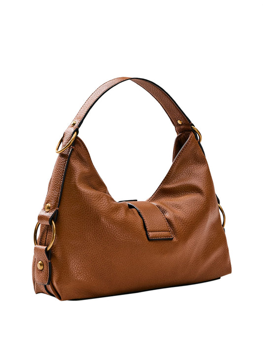 GUESS 1 USCITA Guess Borsa Media A Spalla Camden - Cognac Cognac