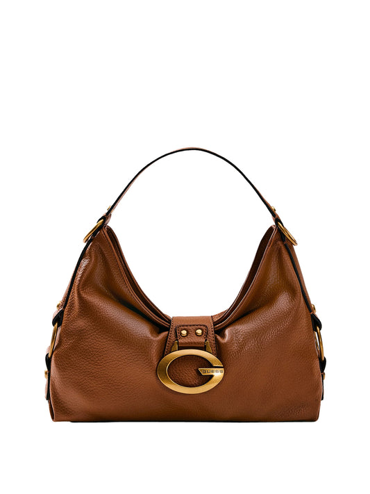 GUESS 1 USCITA Guess Borsa Media A Spalla Camden - Cognac Cognac