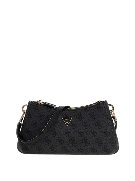 GUESS 1 USCITA Guess Borsa A Tracolla Mini Noelle 4G Logo - Coal Coal Logo