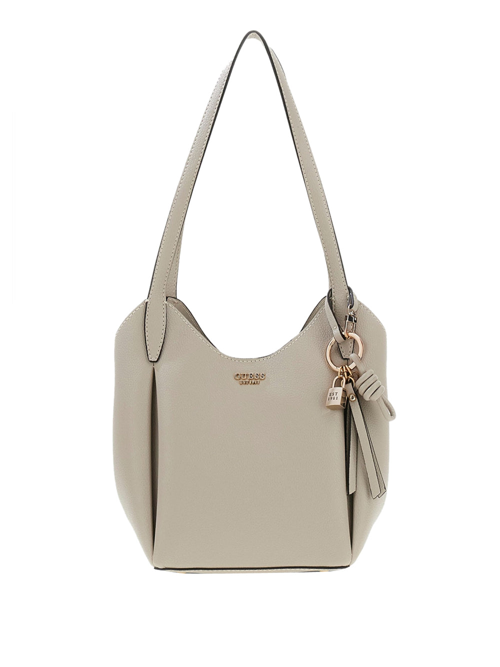 GUESS 1 USCITA Guess Borsa A Mano A Secchiello Melody - Taupe Light Taupe
