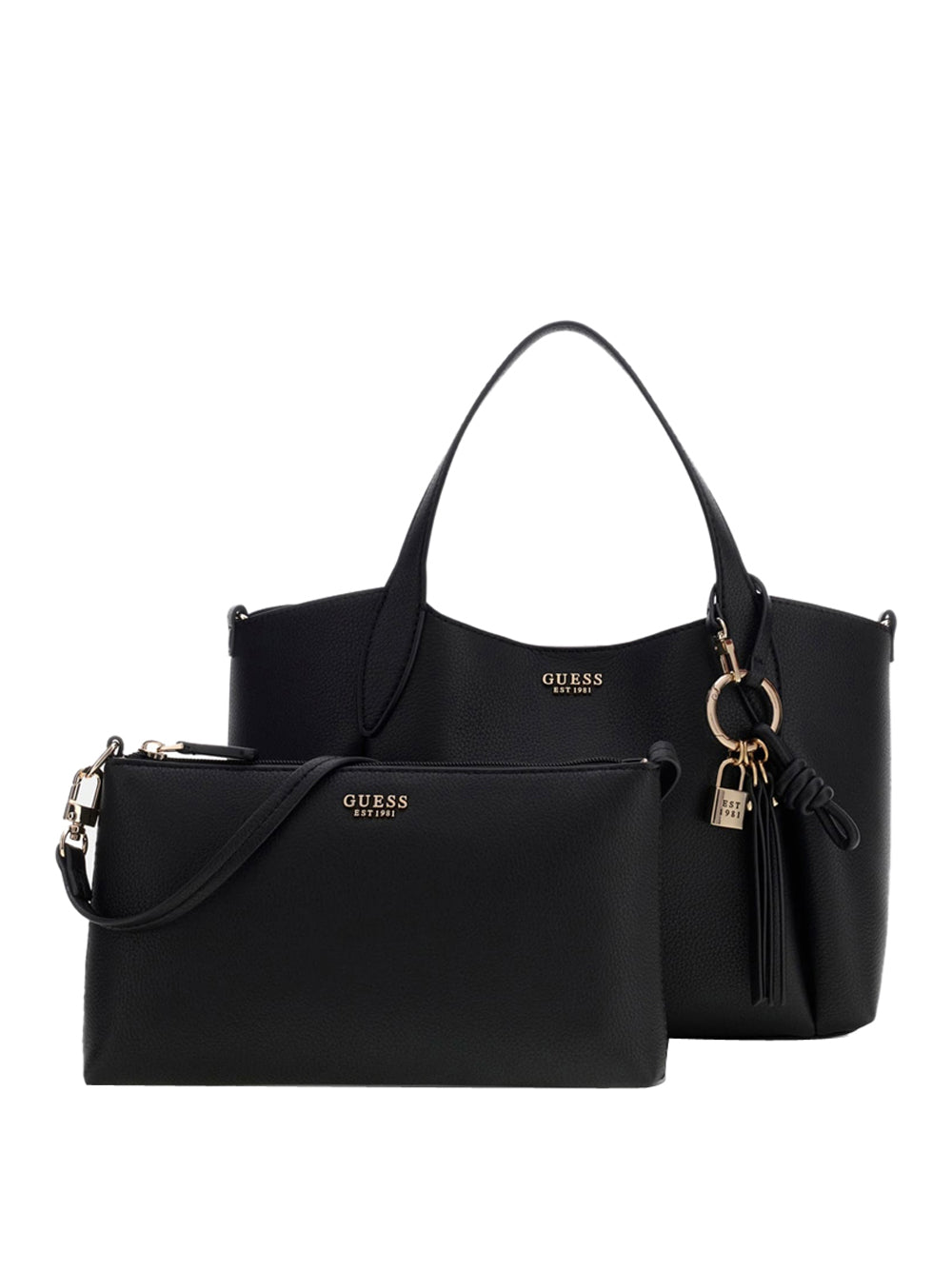 GUESS 1 USCITA Guess Borsa A Tracolla Melody - Nero BLACK