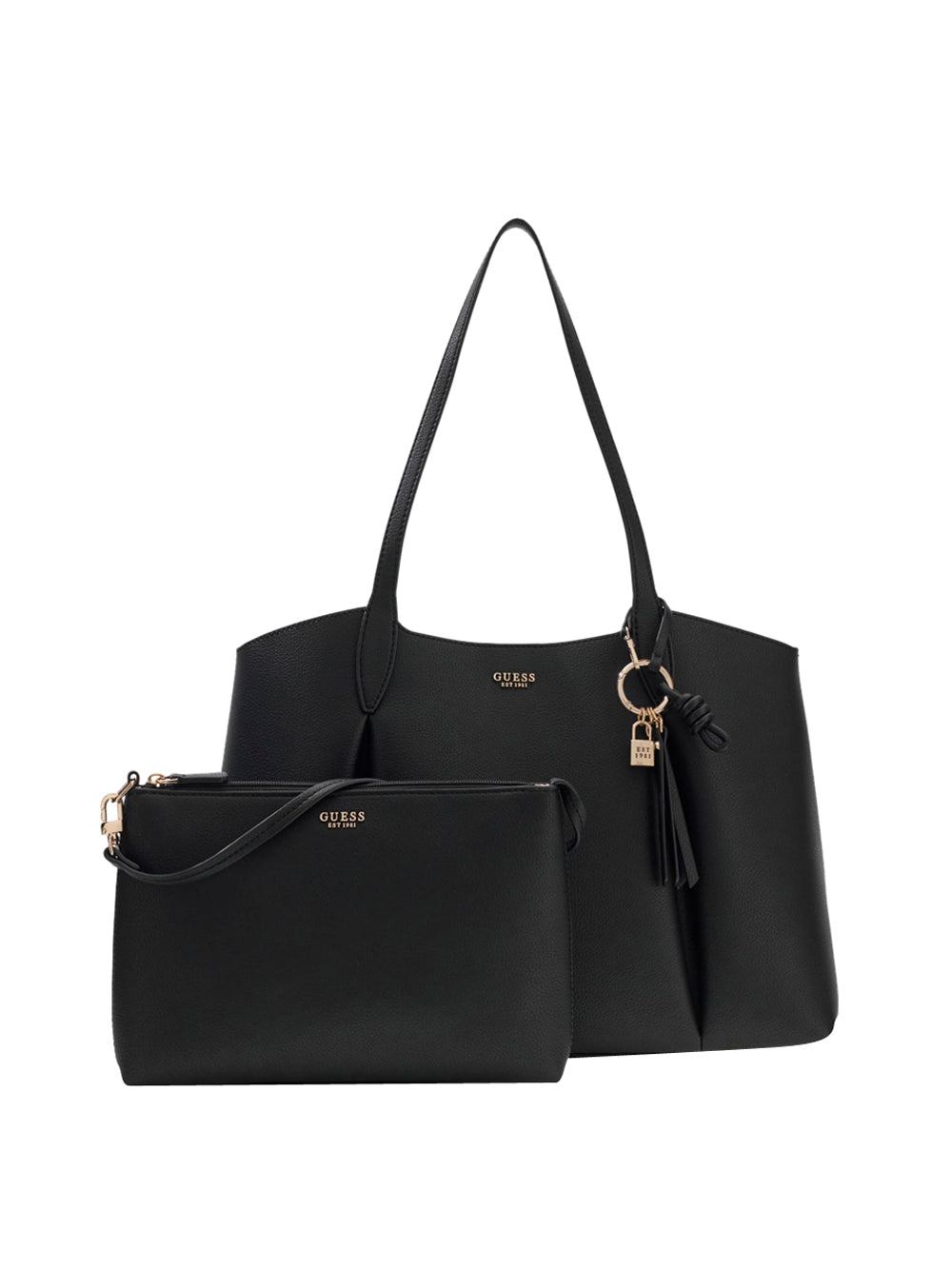 GUESS 1 USCITA Guess Borsa A Tracolla Melody Nero BLACK