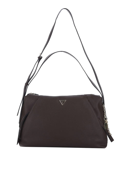 GUESS 1 USCITA Guess Borsa A Tracolla Devon Brown BROWN